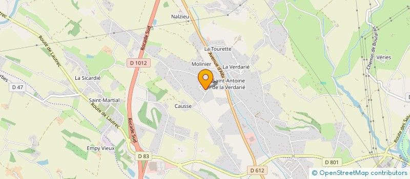 localisation de l'entreprise MONSIEUR NICOLAS RIDOUX à CASTRES