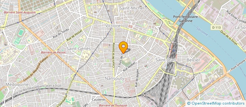 localisation de l'entreprise MONSIEUR NICOLAS RIEUPEYROUX à BORDEAUX