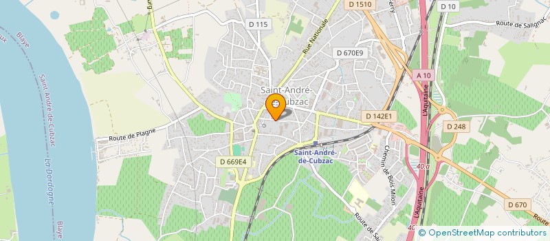 localisation de l'entreprise MONSIEUR NICOLAS RIGAUD  SAINT-ANDRE-DE-CUBZAC