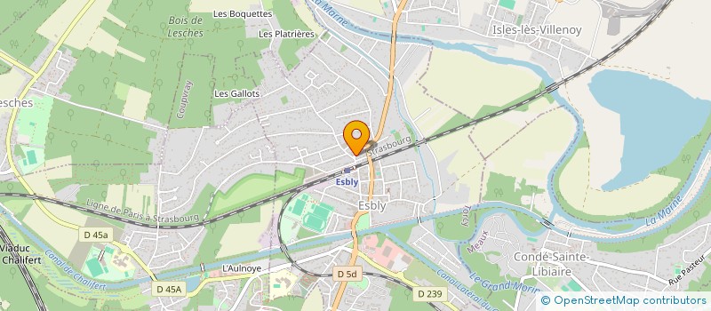 localisation de l'entreprise MONSIEUR NICOLAS RIGAULT à ESBLY