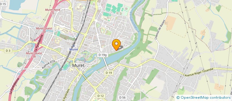 localisation de l'entreprise MONSIEUR NICOLAS RIGOT  MURET