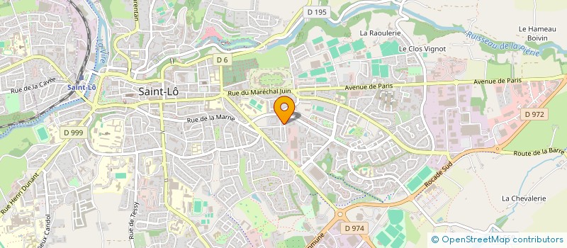 localisation de l'entreprise MONSIEUR NICOLAS RIOU  SAINT-LO