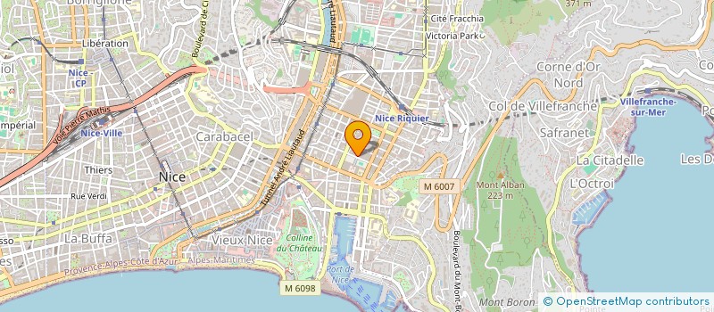 localisation de l'entreprise MONSIEUR NICOLAS RISTORTO à NICE