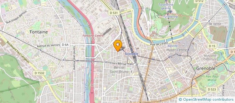 localisation de l'entreprise MONSIEUR NICOLAS RIVAUD à GRENOBLE