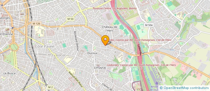 localisation de l'entreprise MONSIEUR NICOLAS RIVAULT à TOULOUSE