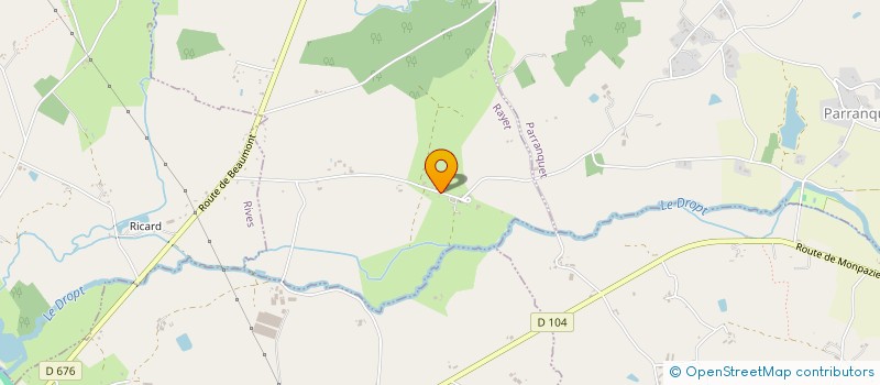 localisation de l'entreprise MONSIEUR NICOLAS RIVES  RAYET