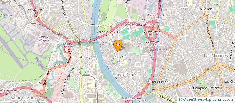localisation de l'entreprise MONSIEUR NICOLAS RIVIERE à TOULOUSE
