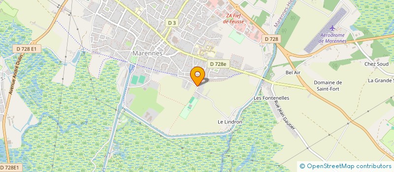 localisation de l'entreprise MONSIEUR NICOLAS RIVIERE à MARENNES-HIERS-BROUAGE