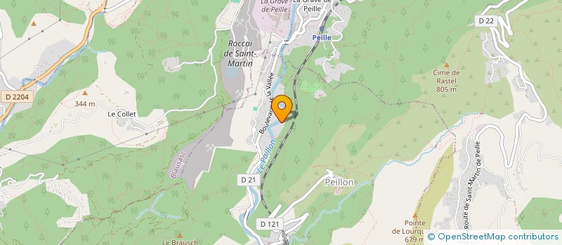 localisation de l'entreprise MONSIEUR NICOLAS RIVIERE  PEILLON