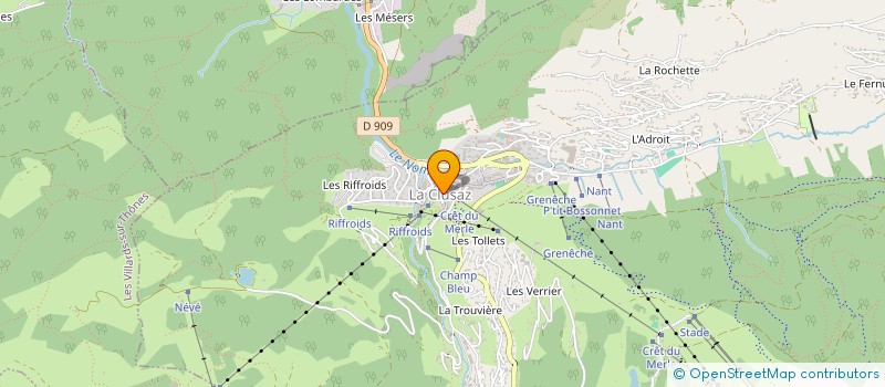 localisation de l'entreprise MONSIEUR NICOLAS RIVOIRE à LA CLUSAZ