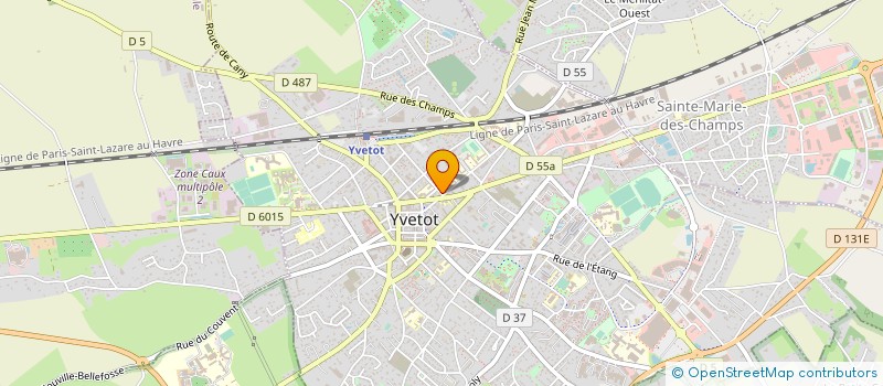 localisation de l'entreprise MONSIEUR NICOLAS ROBERT à YVETOT