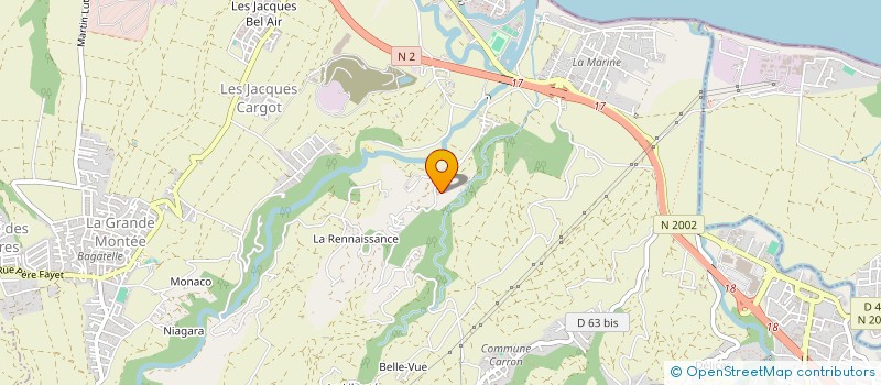 localisation de l'entreprise MONSIEUR NICOLAS ROBERT  SAINTE-SUZANNE