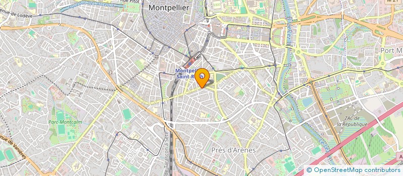 localisation de l'entreprise MONSIEUR NICOLAS ROBERT à MONTPELLIER