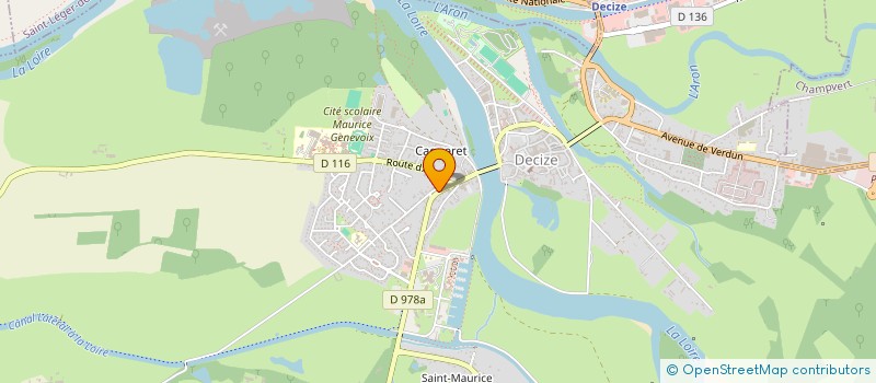 localisation de l'entreprise MONSIEUR NICOLAS ROBERT  TOURY-LURCY