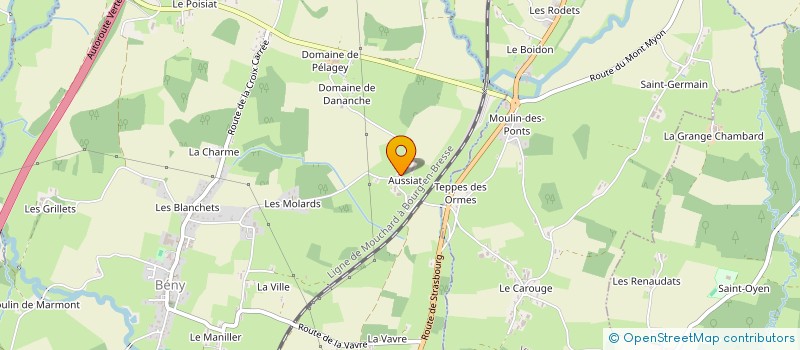 localisation de l'entreprise MONSIEUR NICOLAS ROBERT  BENY