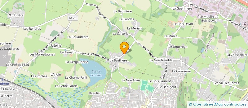 localisation de l'entreprise MONSIEUR NICOLAS ROBERT à COUERON