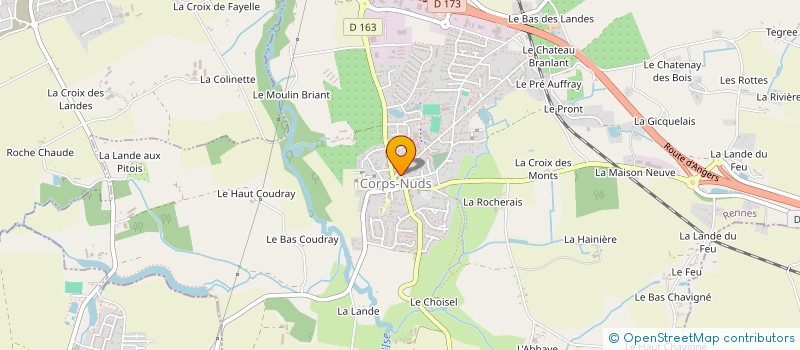 localisation de l'entreprise MONSIEUR NICOLAS ROBERT  CORPS-NUDS