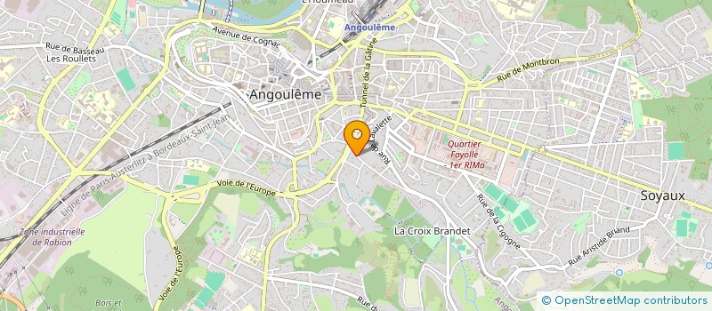 localisation de l'entreprise MONSIEUR NICOLAS ROBERT à ANGOULEME