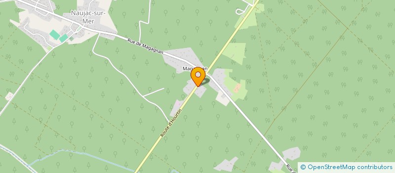 localisation de l'entreprise MONSIEUR NICOLAS ROBERT  NAUJAC-SUR-MER