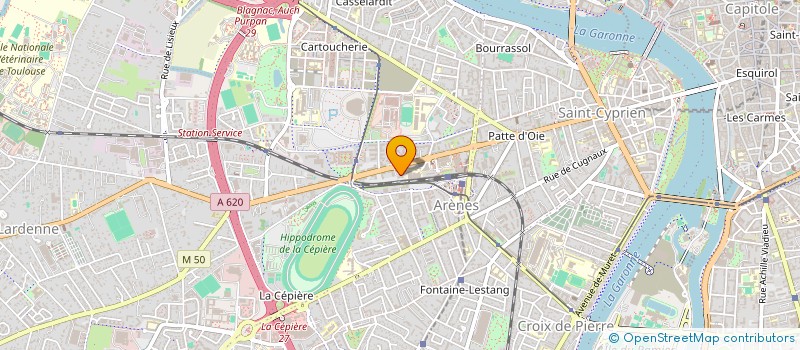 localisation de l'entreprise MONSIEUR NICOLAS ROBILLIART à TOULOUSE