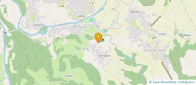 localisation de l'entreprise MONSIEUR NICOLAS ROBIN  COUBON