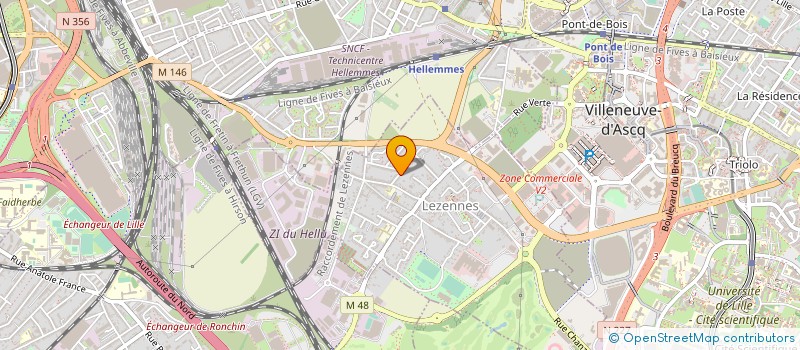 localisation de l'entreprise MONSIEUR NICOLAS ROBQUIN  LILLE