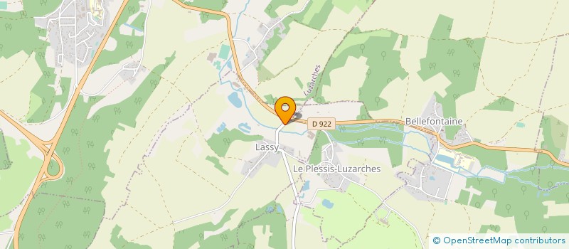 localisation de l'entreprise MONSIEUR NICOLAS ROCHER  PLESSIS-LUZARCHES