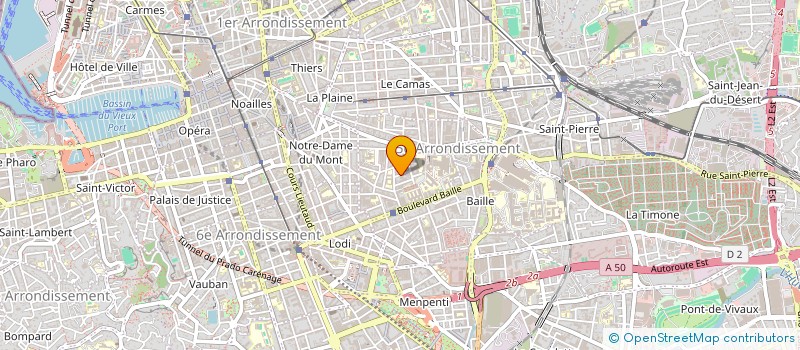 localisation de l'entreprise MONSIEUR NICOLAS ROCHET à MARSEILLE