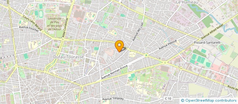 localisation de l'entreprise MONSIEUR NICOLAS ROD à PAU