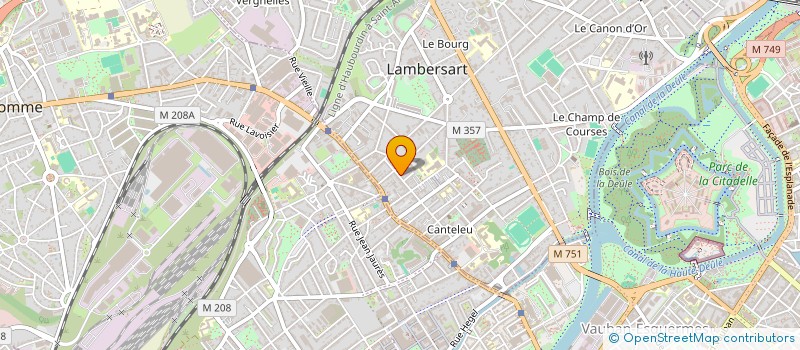 localisation de l'entreprise MONSIEUR NICOLAS RODRIGUES à LAMBERSART