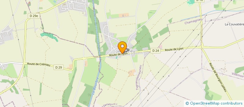 localisation de l'entreprise MONSIEUR NICOLAS RODRIGUES  CHAVANOZ