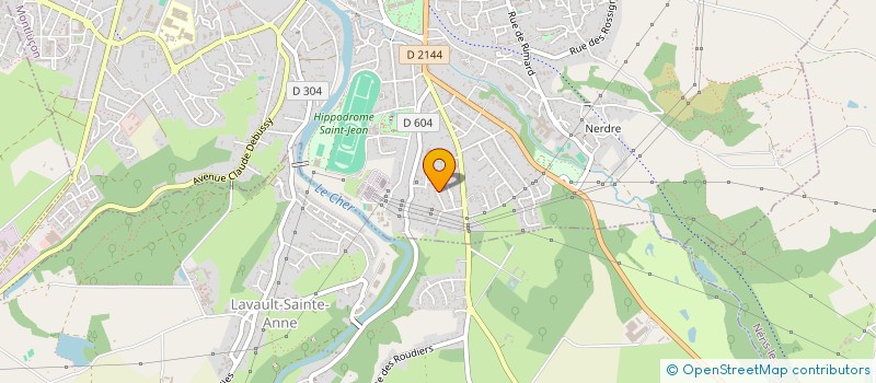 localisation de l'entreprise MONSIEUR NICOLAS RODRIGUES à MONTLUCON
