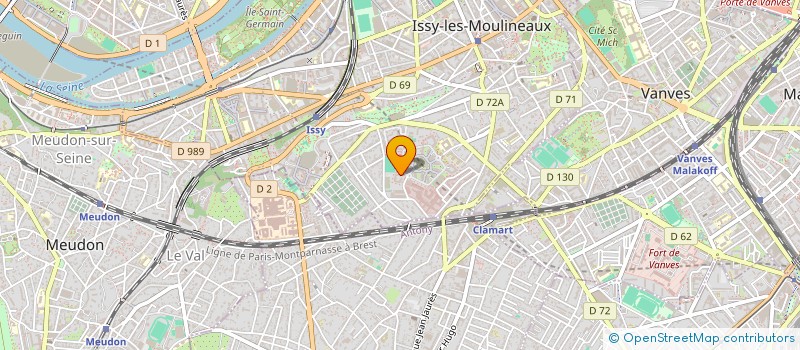 localisation de l'entreprise MONSIEUR NICOLAS RODRIGUES DA FONTE à ISSY-LES-MOULINEAUX