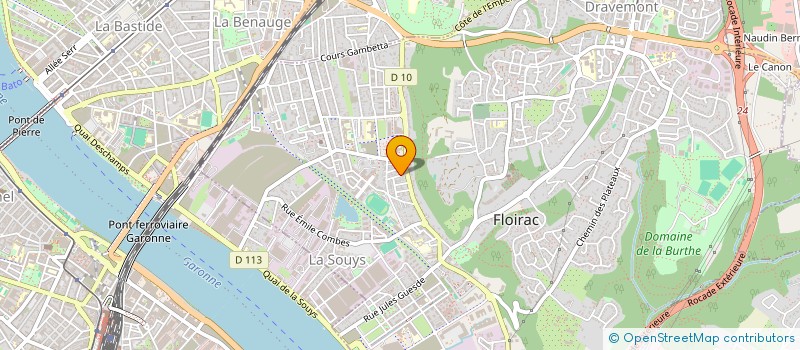 localisation de l'entreprise MONSIEUR NICOLAS RODRIGUES GONCALVES à FLOIRAC
