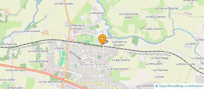 localisation de l'entreprise MONSIEUR NICOLAS ROGER  NOYAL-SUR-VILAINE