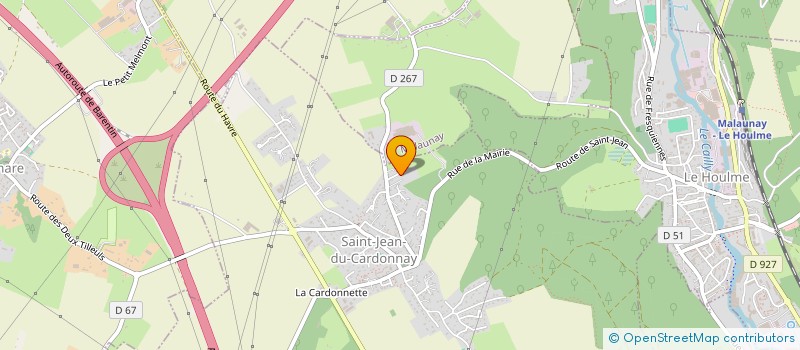 localisation de l'entreprise MONSIEUR NICOLAS ROGER PERIVIER  SAINT-JEAN-DU-CARDONNAY