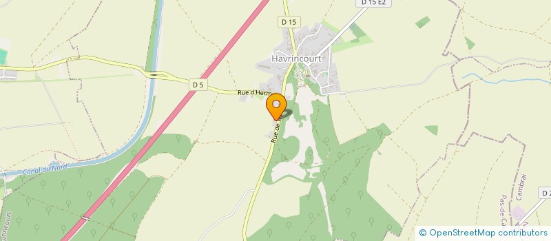 localisation de l'entreprise MONSIEUR NICOLAS ROLAIN  HAVRINCOURT