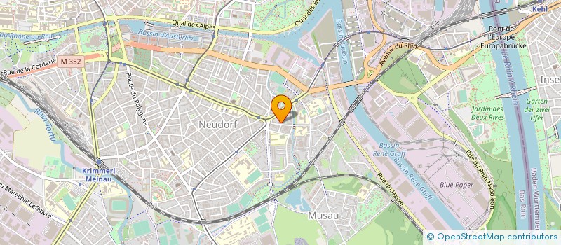 localisation de l'entreprise MONSIEUR NICOLAS ROLLING à STRASBOURG