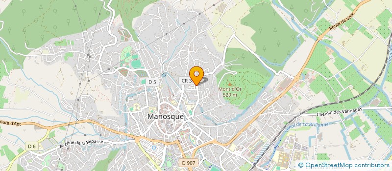 localisation de l'entreprise MONSIEUR NICOLAS ROMANE à MANOSQUE