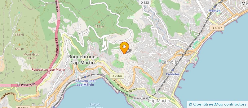 localisation de l'entreprise MONSIEUR NICOLAS ROMEI à ROQUEBRUNE CAP MARTIN