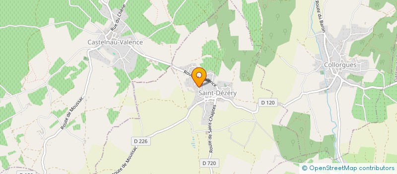 localisation de l'entreprise MONSIEUR NICOLAS ROMESTAN à SAINT-DEZERY