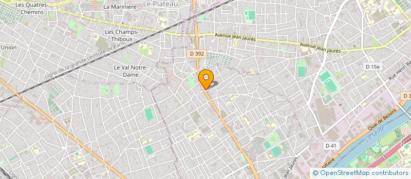 localisation de l'entreprise MONSIEUR NICOLAS ROMIAN  BEZONS