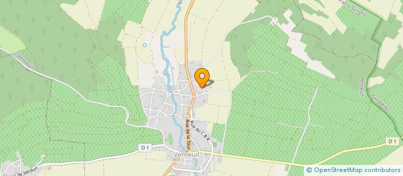 localisation de l'entreprise MONSIEUR NICOLAS RONDEAU  VERNEUIL