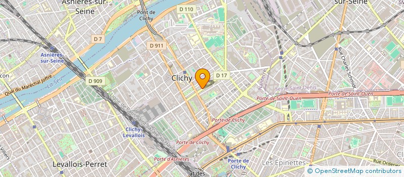localisation de l'entreprise MONSIEUR NICOLAS ROPION à CLICHY