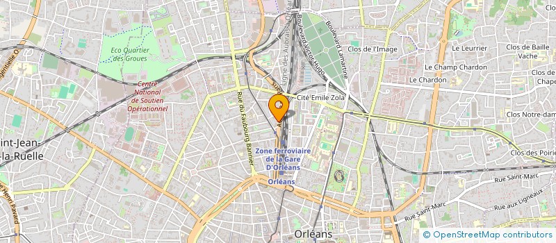 localisation de l'entreprise MONSIEUR NICOLAS ROQUES à ORLEANS