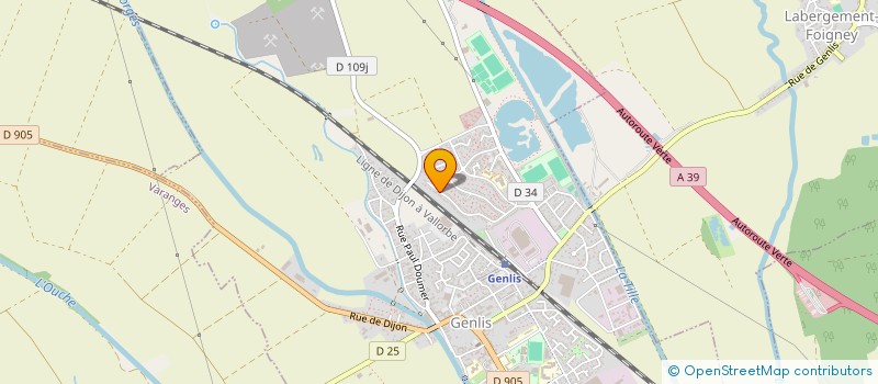 localisation de l'entreprise MONSIEUR NICOLAS ROS  GENLIS