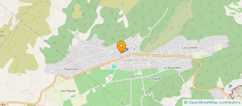 localisation de l'entreprise MONSIEUR NICOLAS ROSSI  CUGES-LES-PINS