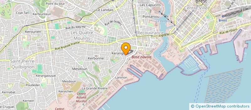 localisation de l'entreprise MONSIEUR NICOLAS ROSSIGNOL à BREST