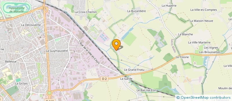 localisation de l'entreprise MONSIEUR NICOLAS ROSSIGNOL  SAINT-MALO