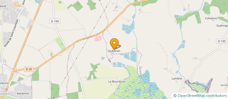 localisation de l'entreprise MONSIEUR NICOLAS ROSTRENNE  SURZUR